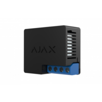 Relay d'Ajax, un relais de faible puissance avec un contact sec pour la commande à distance d'équipements électriques.