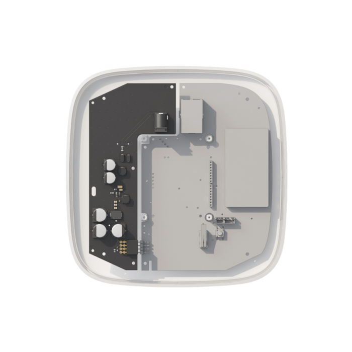 12V PSU Bloc d'alimentation permettant de connecter les panneaux de commande des Hub/Hub Plus et le prolongateur de portée de signal radio ReX à une source d'alimentation basse tension.