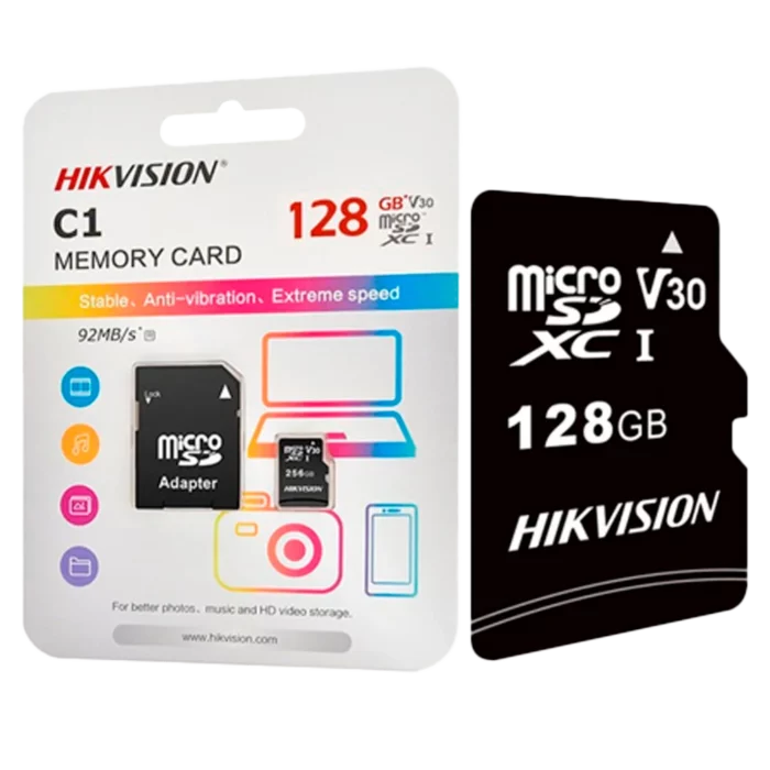 Carte SD Hikvision HS-TF-C1STD-128G